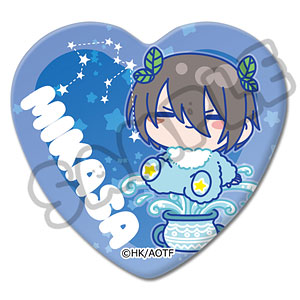 TVアニメ『進撃の巨人 The Final Season』第16弾 ハート型缶バッジ M