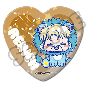 TVアニメ『進撃の巨人 The Final Season』第16弾 ハート型缶バッジ M