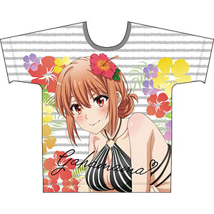 やはり俺の青春ラブコメはまちがっている。完 描き下ろし フルグラフィックTシャツM 由比ヶ浜母(水着)