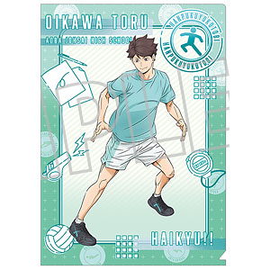 ハイキュー！！ クリアファイル 及川徹 体力測定