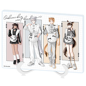 キャラクリアケース「オオカミくんはゆずらない」02/獅子堂＆司馬(描き