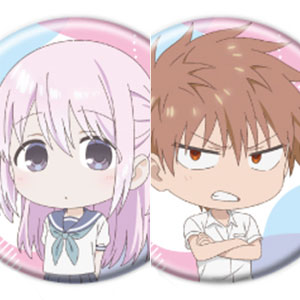 缶バッジ「TVアニメ『顔に出ない柏田さんと顔に出る太田君』」02/公式イラスト 5個入りBOX