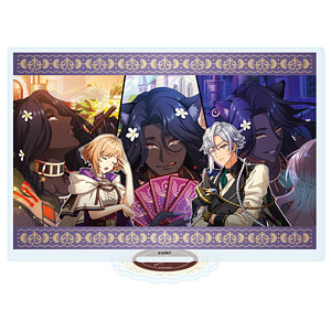 アクリルスタンド「夢職人と忘れじの黒い妖精」80/アデル＆ジン(公式イラスト)