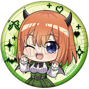 五等分の花嫁* 缶バッジ (ミニキャラ)中野四葉