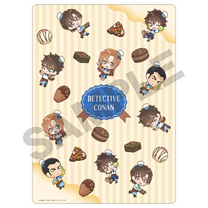 名探偵コナン 下敷き ホワイト きゃらペコ ショコラティエ