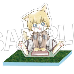 進撃の巨人 調査兵にゃん 大地なアクリルスタンド リヴァイ[PROOF