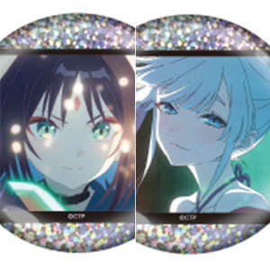 超かぐや姫！ トレーディングホログラム缶バッジ 10個入りBOX[清水産業