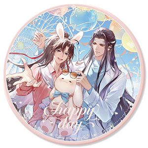 アニメ「魔道祖師」 風柔茸甘Ver. BIG缶バッジ 魏無羨＆藍忘機[南漫社