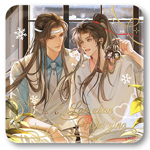 アニメ「魔道祖師」 風柔茸甘Ver. 缶バッジ 魏無羨＆藍忘機[南漫社
