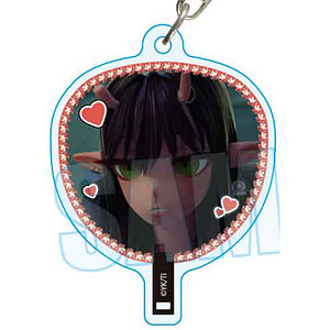 アニメ『銀河特急 ミルキー☆サブウェイ』 うちわキーホルダー アカネ