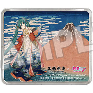 葛飾北斎×初音ミク 複製原画 冨嶽三十六景 神奈川沖浪裏[Presence