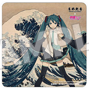 葛飾北斎×初音ミク カーマグネット 冨嶽三十六景 凱風快晴[Presence