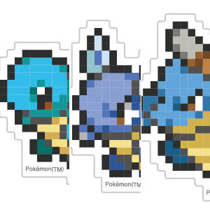 ポケットモンスター モバイルステッカー ゴース＆ゴースト＆ゲンガー