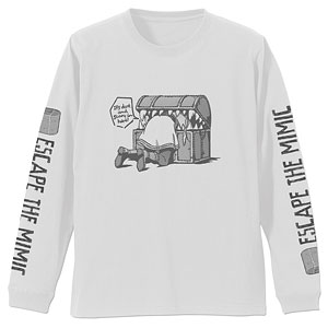 葬送のフリーレン ミミックとピンチのフリーレン 袖リブロングスリーブTシャツ/WHITE-S