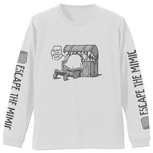葬送のフリーレン ミミックとピンチのフリーレン 袖リブロングスリーブTシャツ/WHITE-M