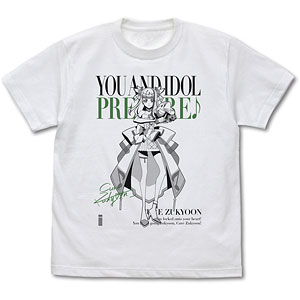 キミとアイドルプリキュア♪ キュアズキューン Tシャツ/WHITE-L