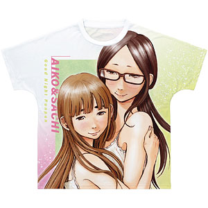おやすみプンプン 田中愛子＆南条幸 フルグラフィックTシャツ ユニセックス XS