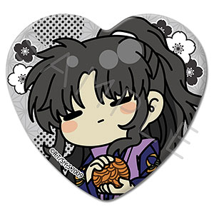 犬夜叉』 ハート型缶バッジ M-E(珊瑚＆雲母)[シンクイノベーション