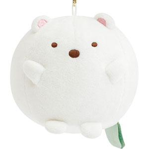 MV62101 すみっコぐらしコレクション たぬきのまんまるレストラン ぶらさげぬいぐるみ しろくま