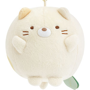 MV62401 すみっコぐらしコレクション たぬきのまんまるレストラン ぶらさげぬいぐるみ ねこ