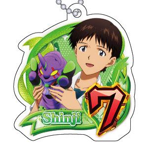 エヴァンゲリオン アクリルキーホルダー 特殊ステージ図柄(シンジ)