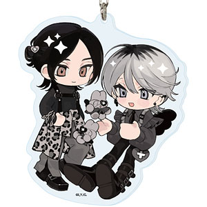 キャラクリアケース「オオカミくんはゆずらない」02/獅子堂＆司馬(描き