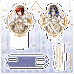 夢王国と眠れる100人の王子様 イラ アクリルスタンド ハート缶バッジ