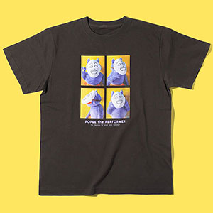 ポピーザぱフォーマー NUI Photo Tシャツ ケダモノ パープル XL