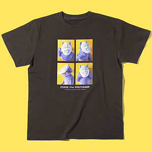 ポピーザぱフォーマー NUI Photo Tシャツ ケダモノ パープル S