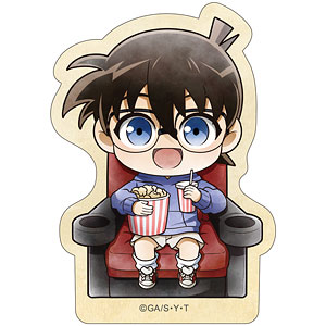 名探偵コナン ステッカー 江戸川コナン ミニキャラ 映画鑑賞