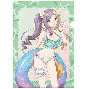 [ポールプリンセス！！]描き下ろしクリアファイル(東坂ミオ/水着)