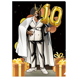 僕のヒーローアカデミア クリアファイル/オールマイト 10周年スタートダッシュ
