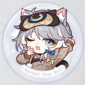 崩壊：スターレイル ナナシビトの勲章シリーズ 缶バッジ アナイクス