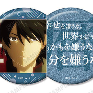 〈物語〉シリーズ 阿良々木暦 推しゴト 75mm缶バッジ2個セット