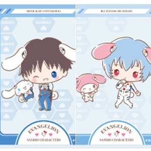 アクリルカード「エヴァンゲリオン×サンリオキャラクターズ」02/コラボ