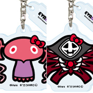 パーツ付きアクリルキーホルダー「エヴァンゲリオン×サンリオ