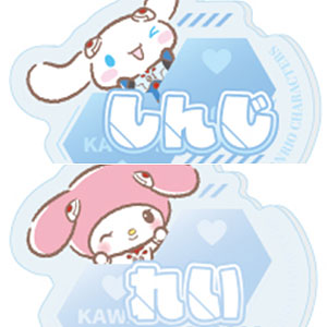 デカアクリルキーホルダー「プリパラ10周年×サンリオキャラクターズ