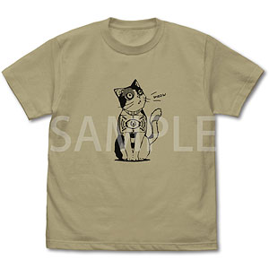 アニメ「鬼滅の刃」 茶々丸 Tシャツ/SAND KHAKI-XL