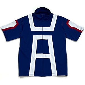 アニメ『僕のヒーローアカデミア』 雄英高校体操服(半袖トラックジャケット)/Mens L