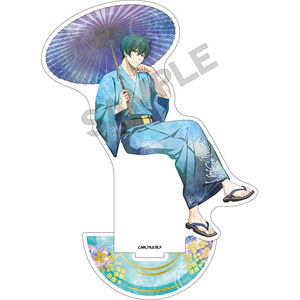 ブルーロック 箔押しアクリルスタンド 糸師凛 五月雨 ニュアンスカラー