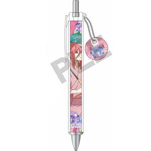 ブルーロック チャーム付きボールペン 千切豹馬 五月雨 ニュアンスカラー