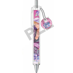 ブルーロック チャーム付きボールペン 士道龍聖 五月雨 ニュアンスカラー