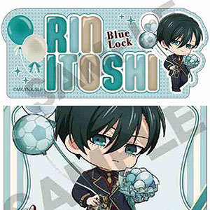 ブルーロック ステッカーセット 糸師凛 バルーンミニキャラ