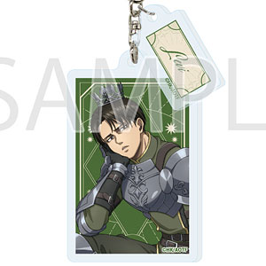 パーツ付きアクリルキーホルダー「『進撃の巨人』The Final Season」07/リヴァイ・アッカーマン タロットver.(描き下ろしイラスト)