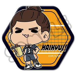 ハイキュー！！」第8弾 六角形缶バッジ(mochocho) M-VD(山口忠)[シンク
