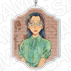 名探偵コナン ホログラムキーホルダー PALE TONE series 若狭留美 vol.6