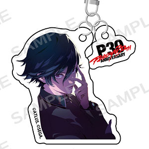 P30th ツインアクリルキーホルダーP1