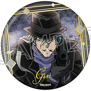 名探偵コナン メタリック缶バッジ 工藤新一＆毛利蘭[ツインクル]《04