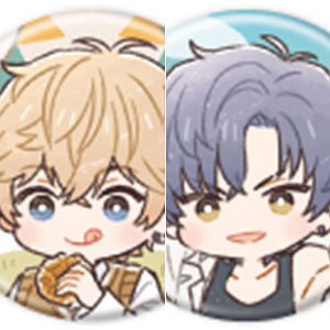 缶バッジ「恋とプロデューサー～EVOL×LOVE～」33/セット2 グラフアート