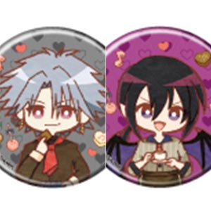 ディズニー ツイステッドワンダーランド ロングスクエア缶バッジ